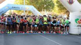 Salida de la Quijote Maratón de Ciudad Real