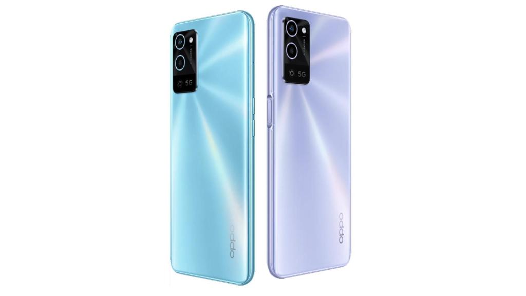 OPPO A56  5G in two colors