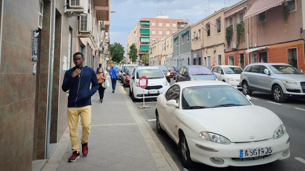 Una calle de Carrús.