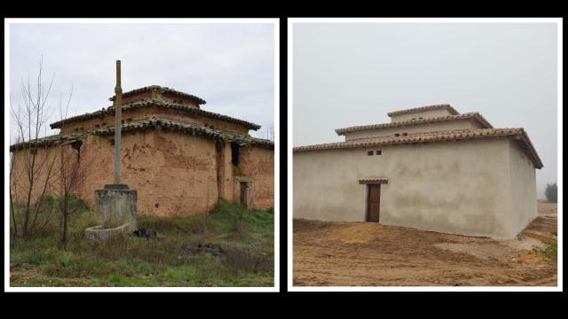 El antes y el después del Palomar de Carrascal