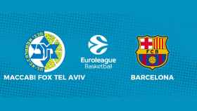 Maccabi Fox Tel Aviv - Barcelona: siga en directo el partido de la Euroliga