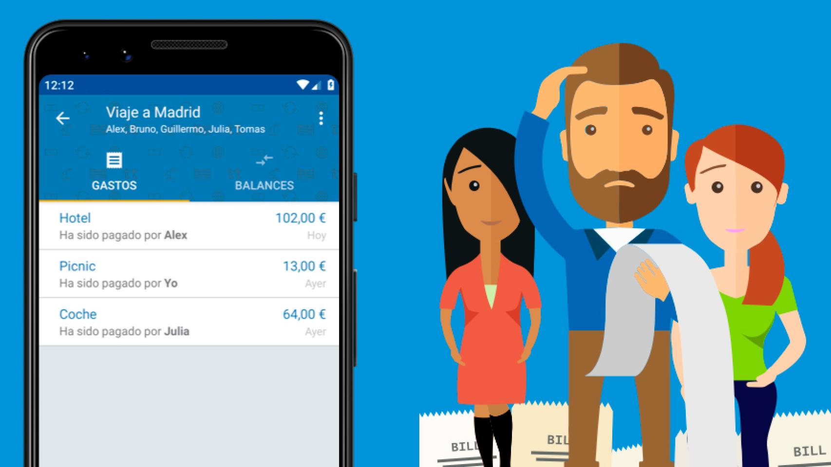 La app perfecta para dividir gastos con amigos y familiares: Tricount