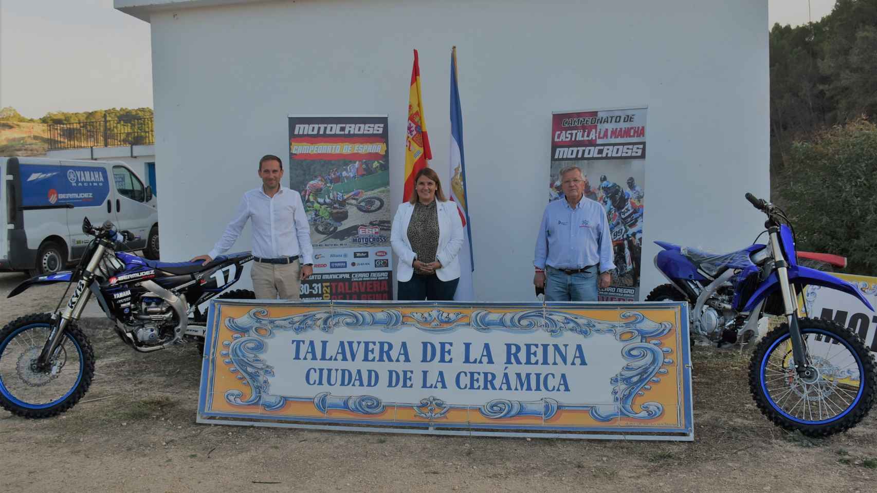 Presentación del Campeonato España de Motocross en Talavera de la Reina