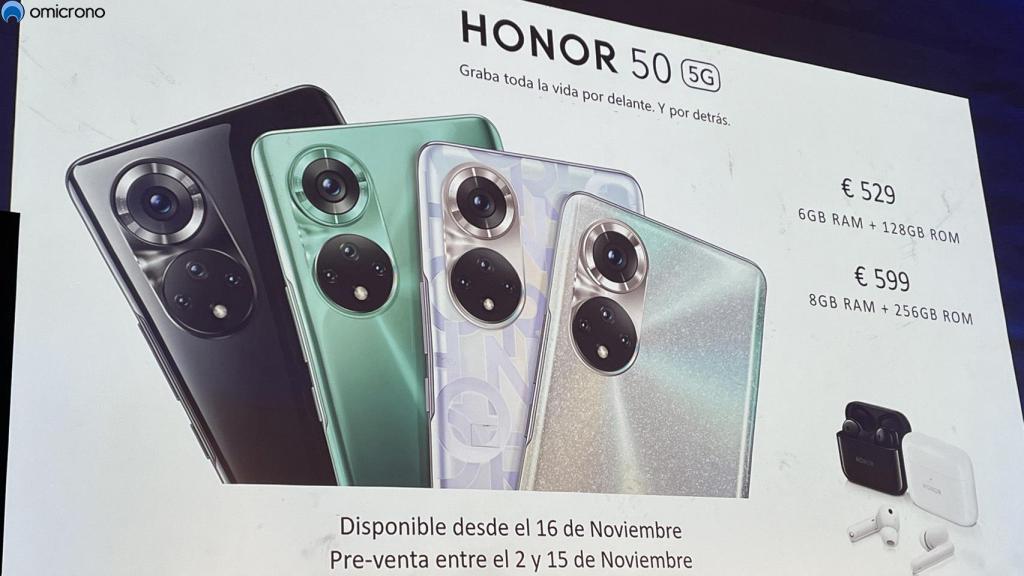 Honor 50.