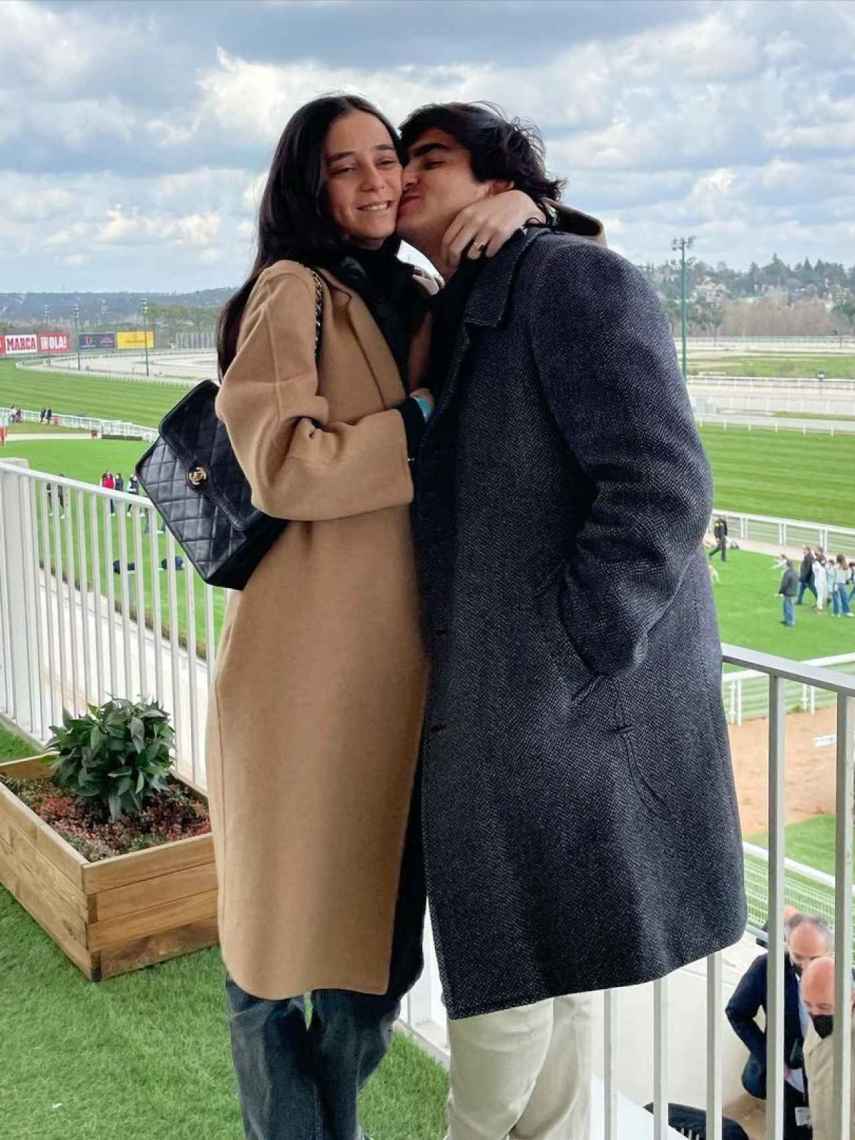 Victoria Federica junto a su novio, Jorge Bárcenas, en una foto compartida en su Instagram.