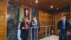 Teresa Ribera en Argelia: Si no llega suficiente gas por gasoducto, se hará a través de barcos GNL