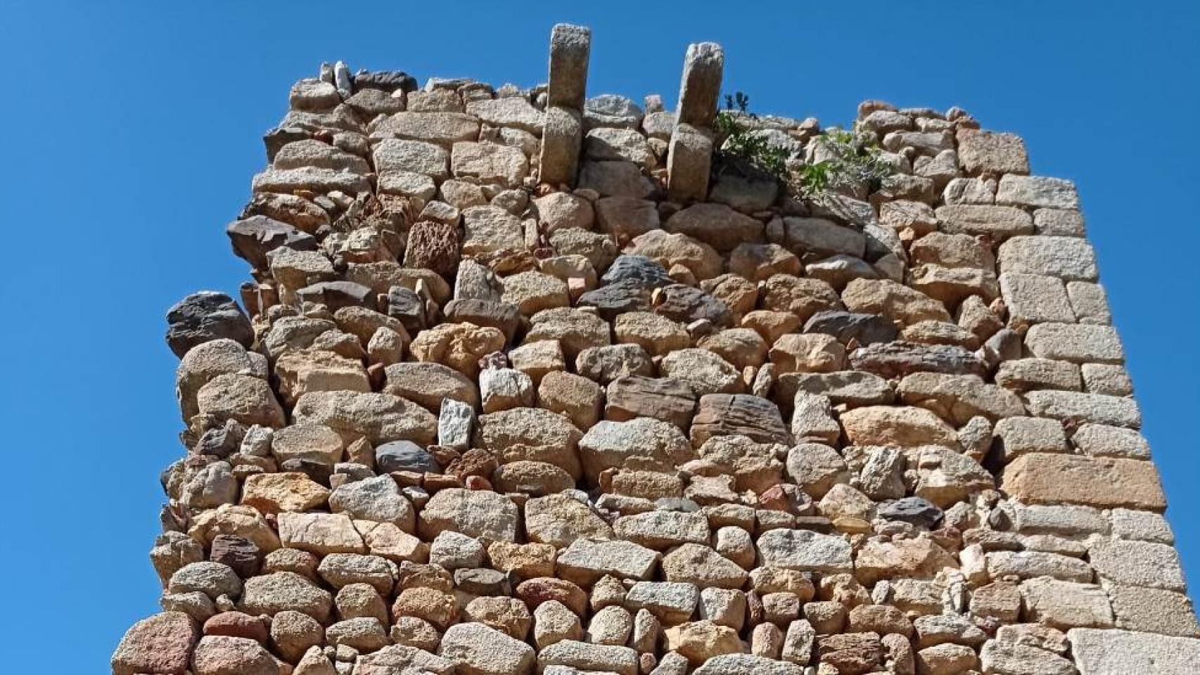 En peligro de derrumbe una torre histórica situada en un pueblo de Toledo