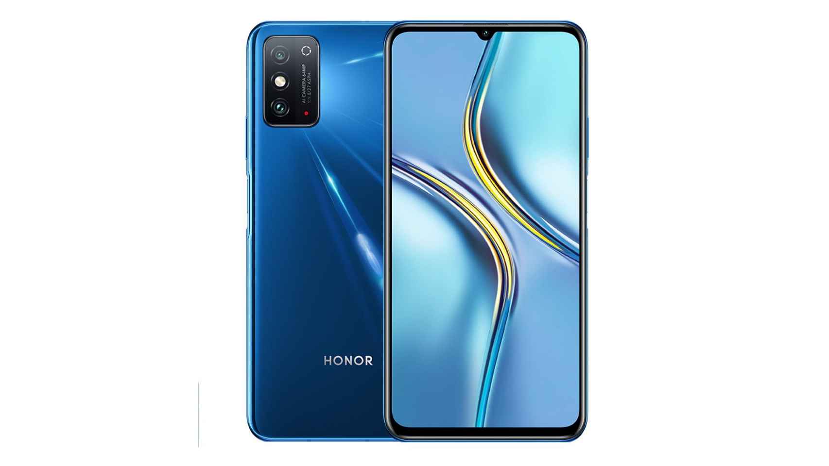 Honor X30 Max en azul