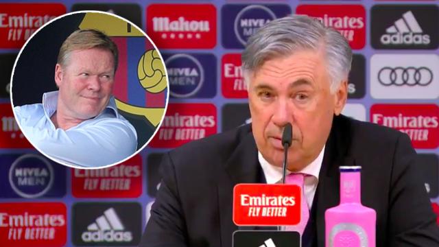 Ancelotti habla sobre Koeman