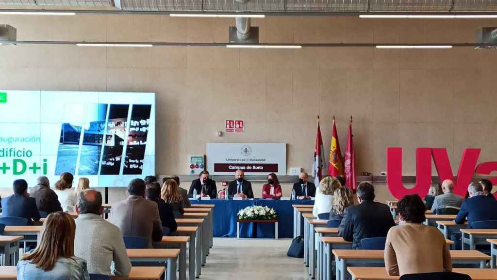 Inauguración del nuevo edificio de la UVa en el campus de Soria