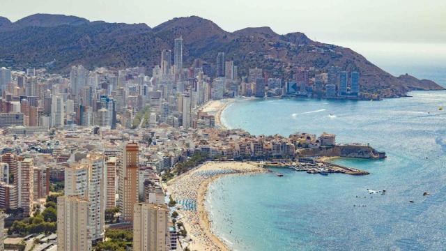 Panorámica de la ciudad de Benidorm, en imagen de archivo.