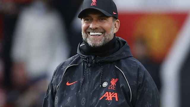 Jürgen Klopp, en un partido del Liverpool de la temporada 2021/2022