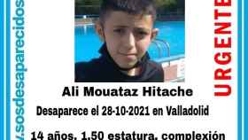 Desaparece en Valladolid un niño de 14 años