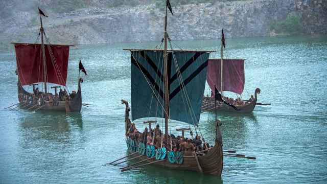 Fotograma de la serie 'Vikingos'.
