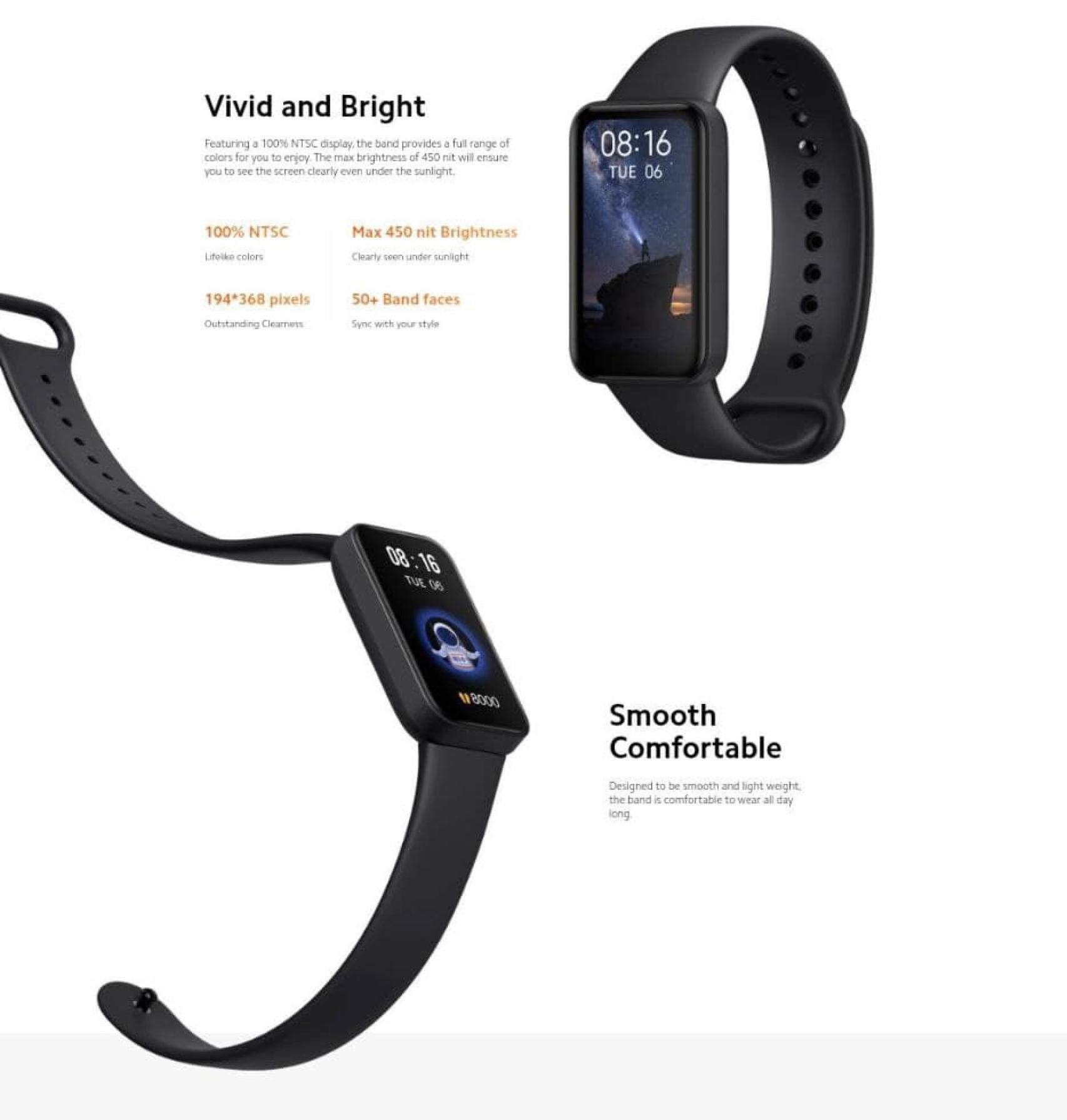 Xiaomi Smartwatch Redmi Smart Band Pro, Negro