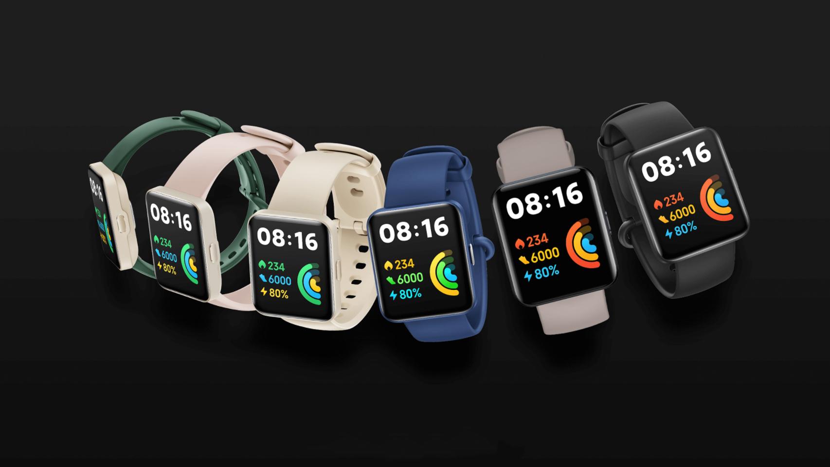 El nuevo reloj barato de Xiaomi llega a España: así es el Redmi Watch 2 Lite