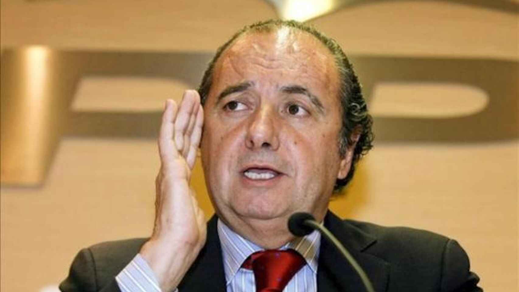 El expresidente de la Diputación de Alicante, José Joaquín Ripoll (PP).