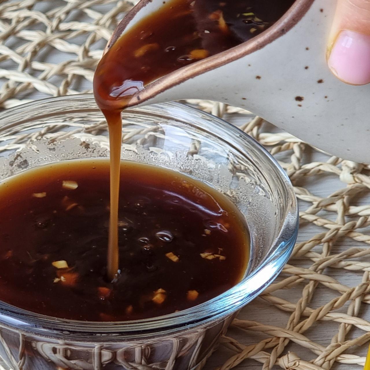 Salsa teriyaki casera