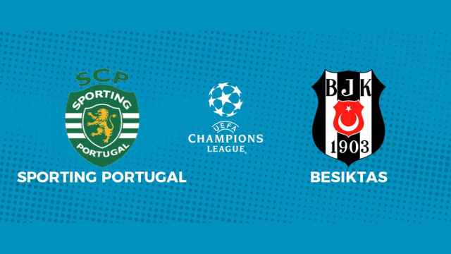 Sporting Portugal - Besiktas: siga en directo el partido de la Champions League