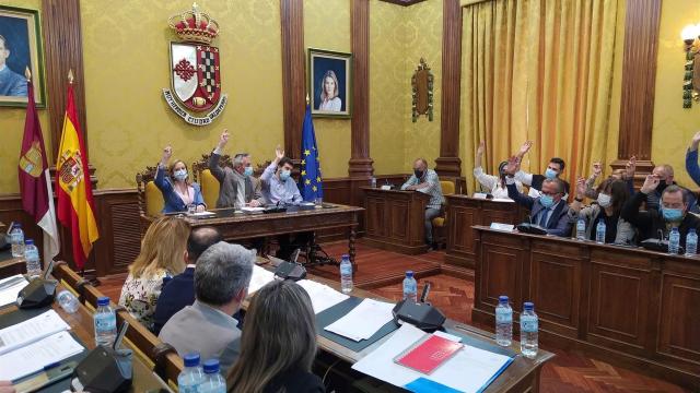 Pleno en el Ayuntamiento de Valdepeñas (Ciudad Real)