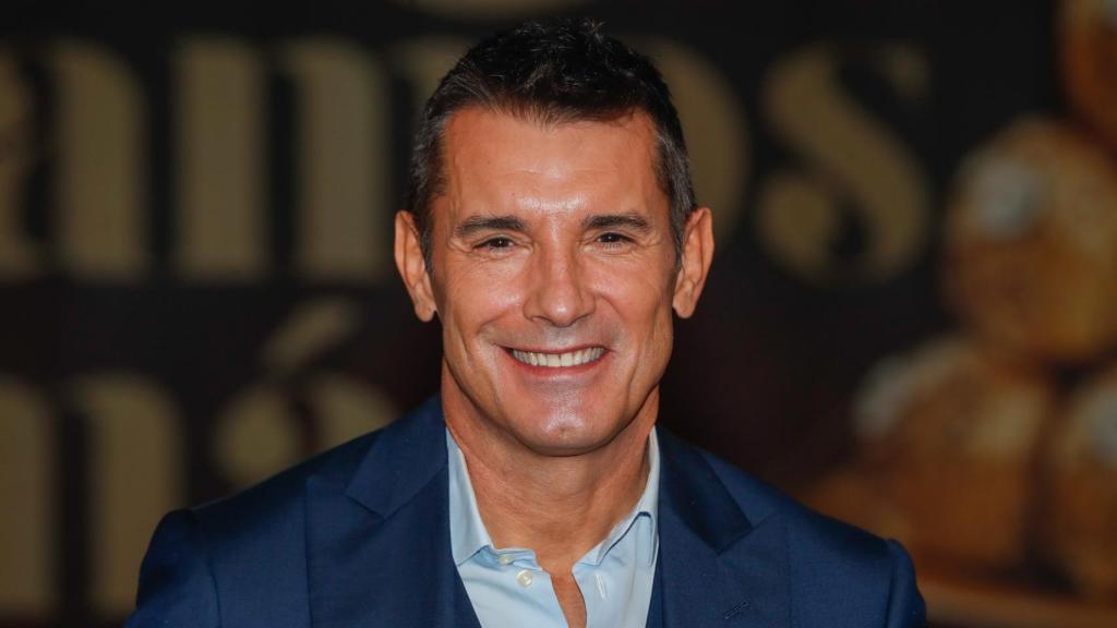 El presentador Jesús Vázquez durante la presentación de la campaña de Ferrero Rocher, 'Juntos brillamos más'.