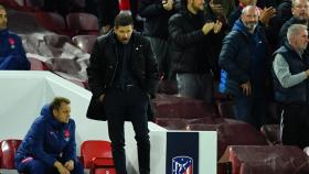 Reacción del 'Cholo' Simeone al segundo gol en contra