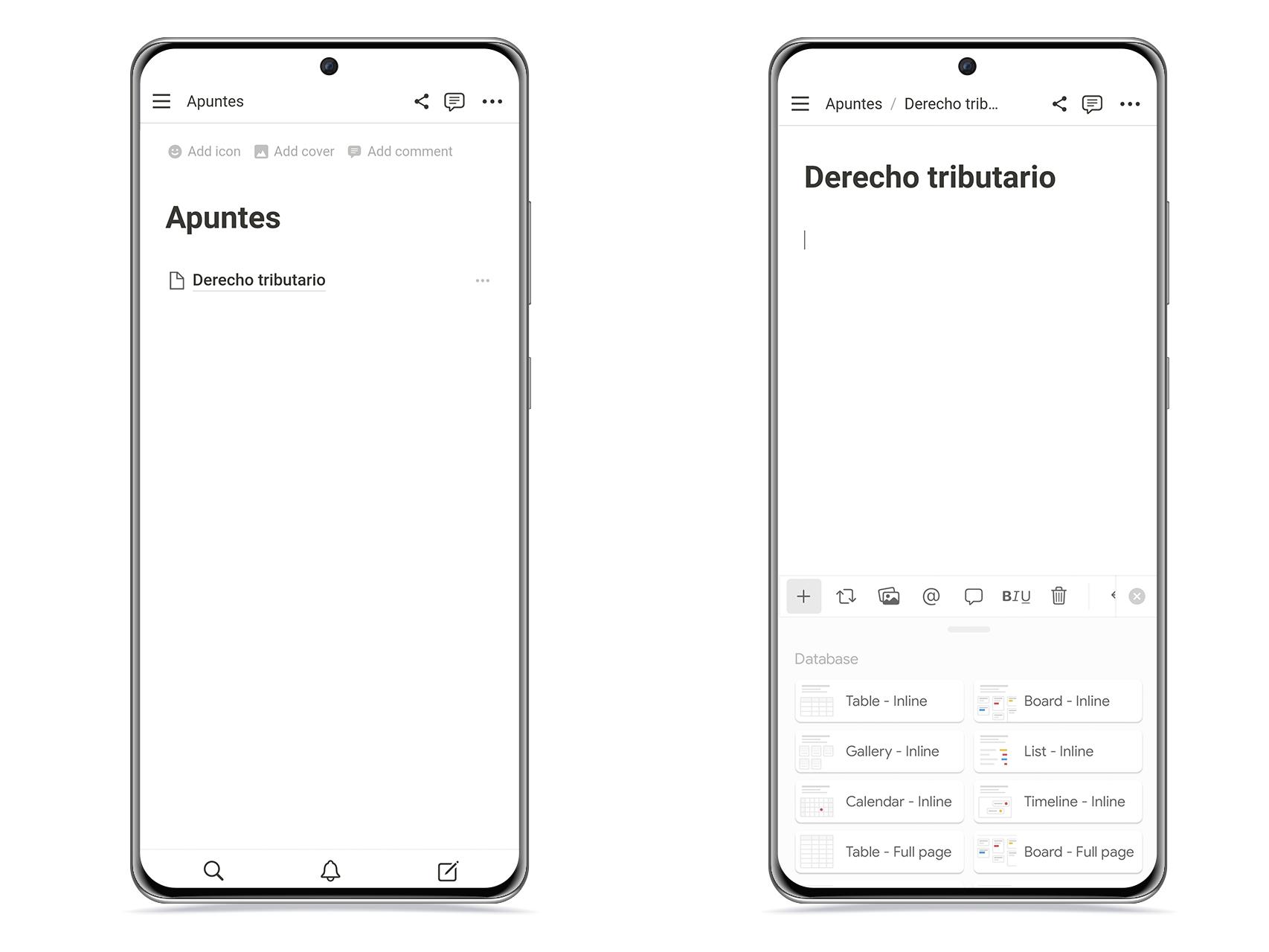 Apps para escribir y tomar apuntes y notas en tabletas Android y Chromebook  