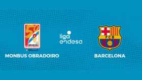 Monbus Obradoiro - Barcelona: siga en directo el partido de la Liga Endesa