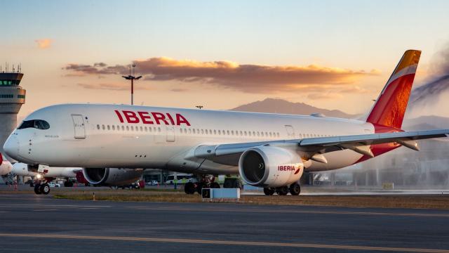 Avión de Iberia en imagen de archivo.