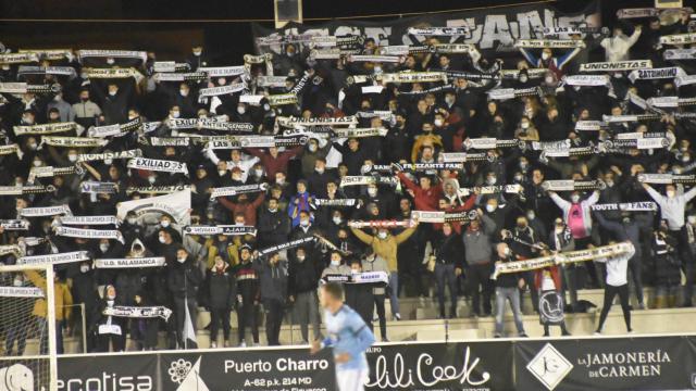 Imágenes del partido entre Unionistas de Salamanca y Celta de Vigo B