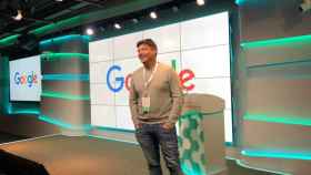 Ángel Hernández, en un encuentro de Google en Nueva York