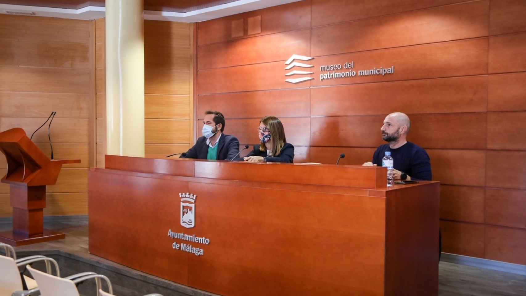 Rueda de prensa de la Junta de Gobierno Local de Málaga.