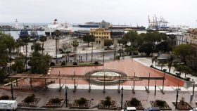 Imagen de archivo de la Plaza de la Marina, en Málaga.