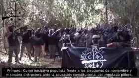Vídeo difundido por el grupo terrorista Weichan Auka Mapu.
