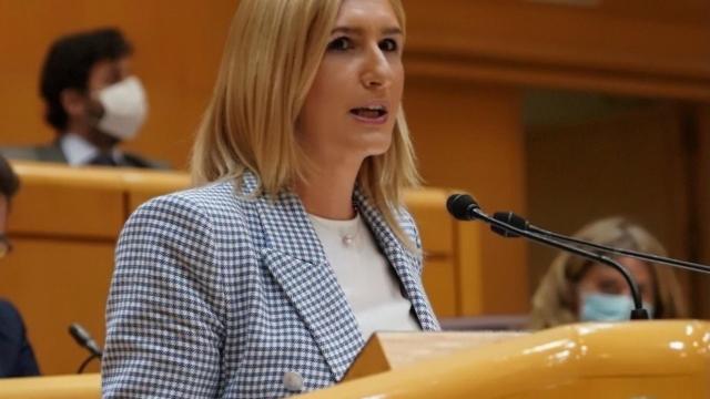 Senadora valenciana y secretaria general del GPP en el senado, Salomé Paradas.