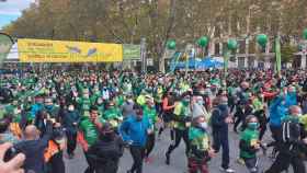 La X Marcha Contra el Cáncer firma un nuevo éxito en Valladolid