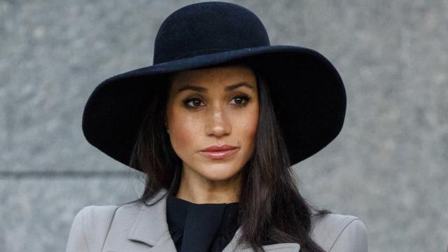 Meghan Markle durante un acto en Londres.