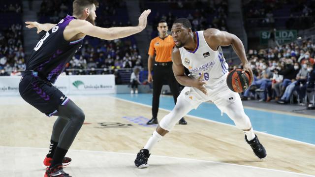 Yabusele durante un partido de esta temporada con el Real Madrid