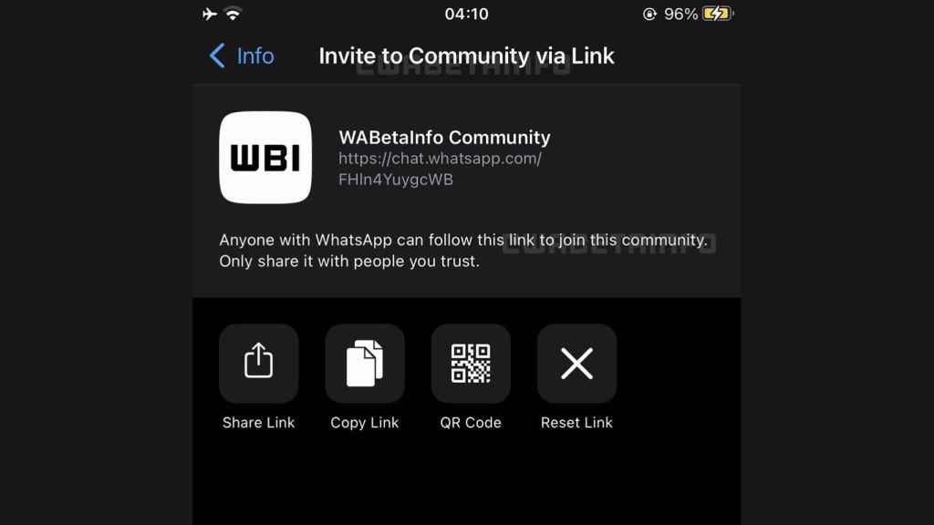 Iconos de las 'Comunidades' de WhatsApp