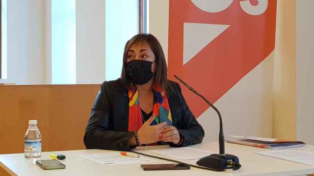 La  procuradora naranja a las Cortes de Castilla y León por Zamora, Mayte Gago