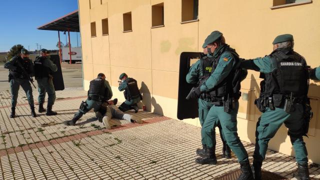 Simulacro de ataque terrorista en Villalpando