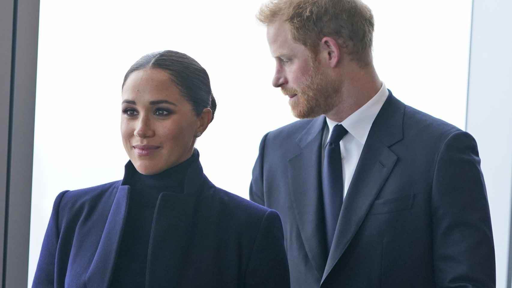 Meghan Markle y su marido, el príncipe Harry de Inglaterra, en una imagen tomada en septiembre de 2021.