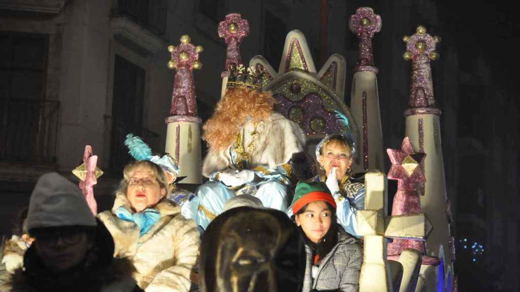 Imagen de archivo de la Cabalgata de Reyes a su paso por Santa Marta de Tormes