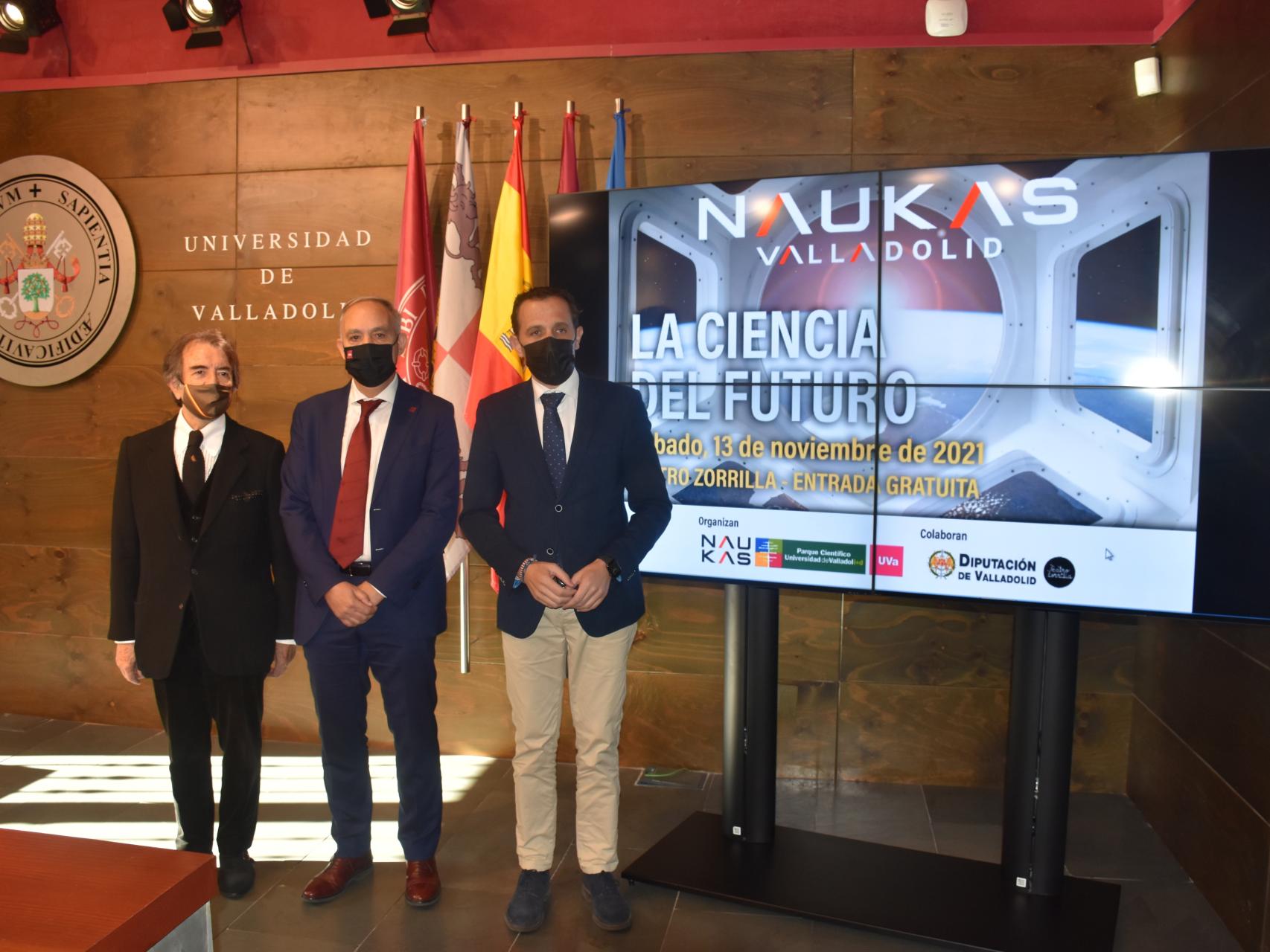 Acto de presentación de la cita científica 'Naukas'