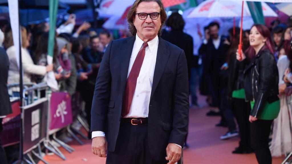 El presentador Pepe Navarro en una imagen tomada en septiembre de 2017 durante el festival de televisión de Vitoria.