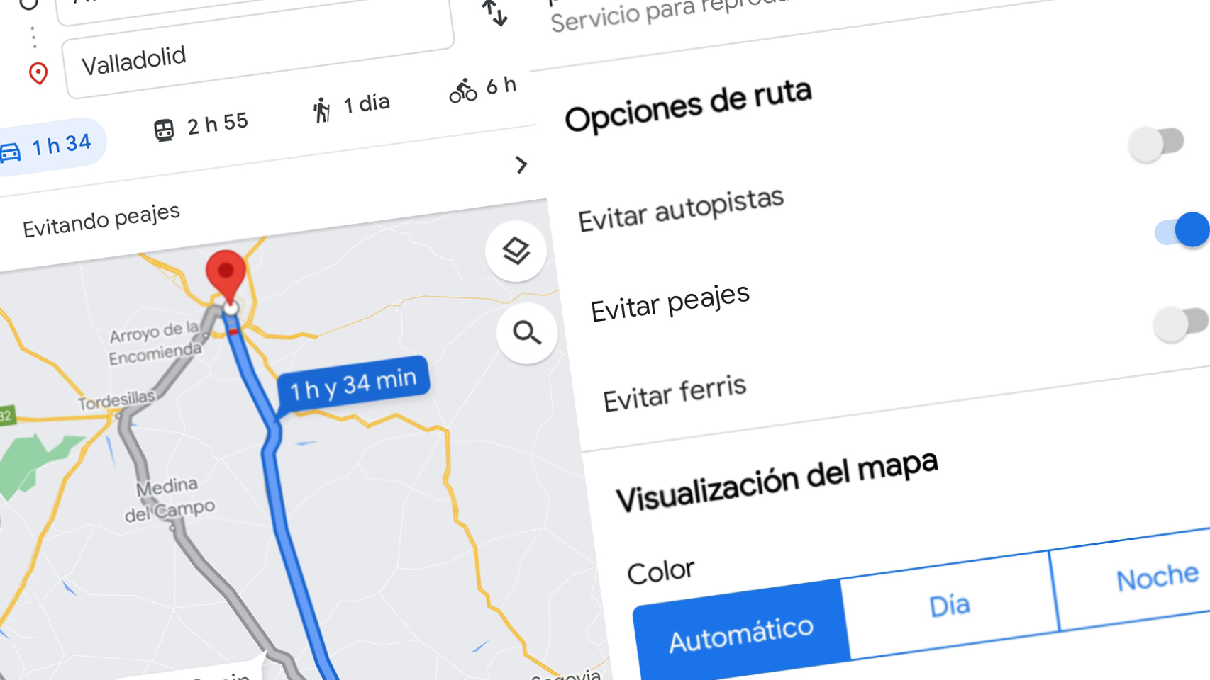 El truco de Google Maps para evitar los peajes