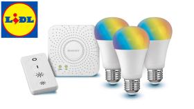 Luces inteligentes Zigbee de Lidl.