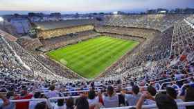 Interior del estadio de Mestalla, en una imagen de archivo. EE