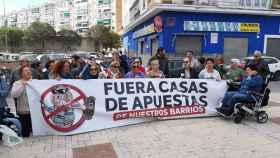 La plataforma en contra de las casas de apuestas capaz de movilizar a los vecinos en Málaga