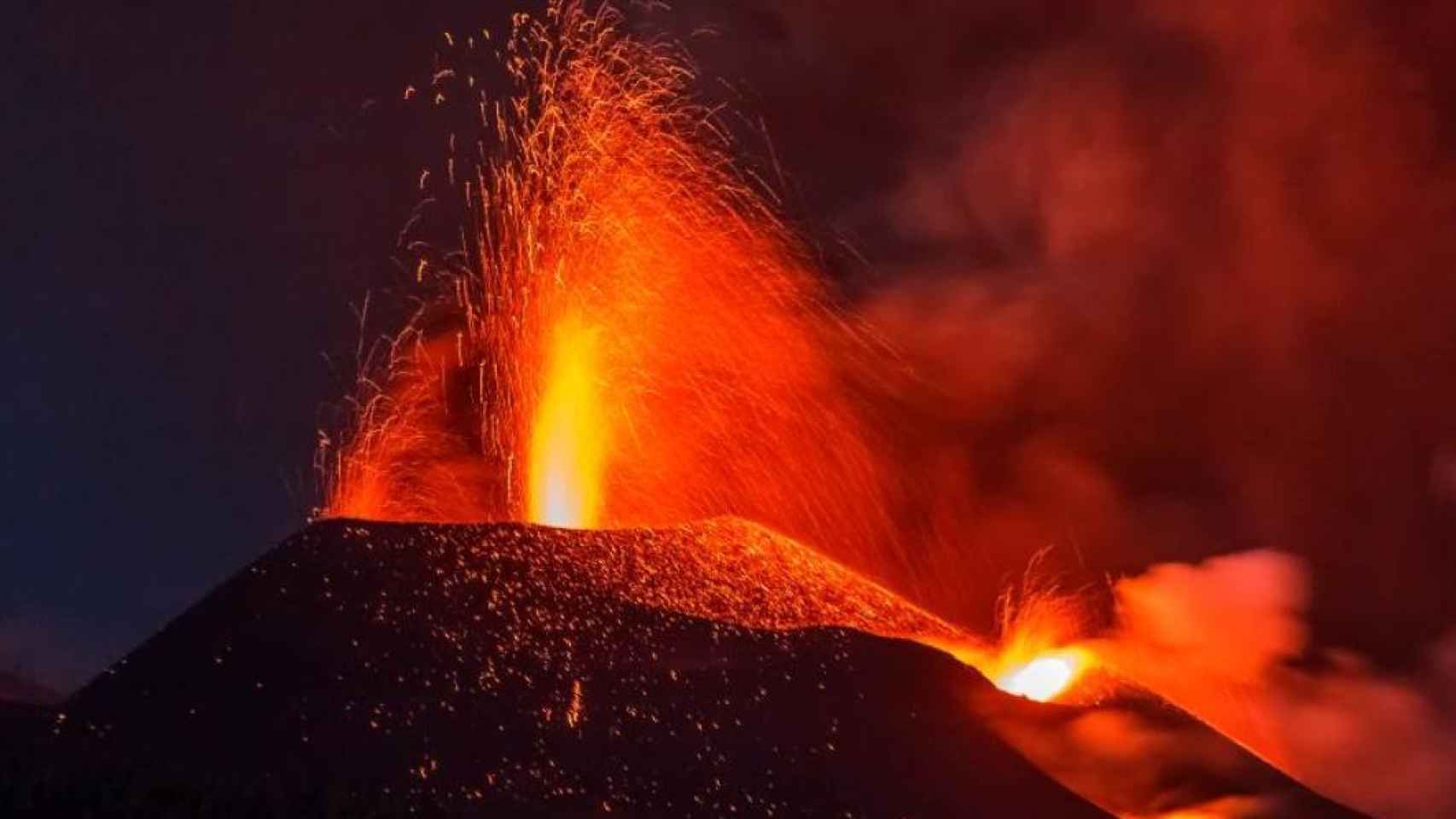 Volcán de Cumbre Vieja de La Palma. EP